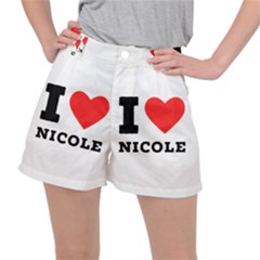 I Love Nicole Women s Ripstop Shorts by ilovewhateva