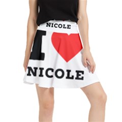I Love Nicole Waistband Skirt by ilovewhateva