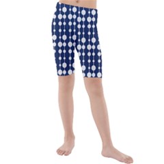 Pattern 24 Kids  Mid Length Swim Shorts by GardenOfOphir