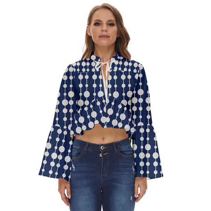 Pattern 24 Boho Long Bell Sleeve Top