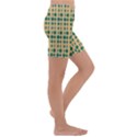 Pattern 27 Kids  Lightweight Velour Capri Yoga Leggings View3