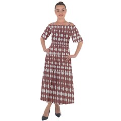 Pattern 25 Shoulder Straps Boho Maxi Dress  by GardenOfOphir