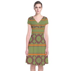 Pattern 29 Short Sleeve Front Wrap Dress by GardenOfOphir