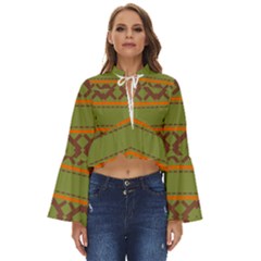 Pattern 29 Boho Long Bell Sleeve Top