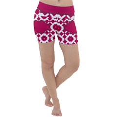 Pattern 30 Lightweight Velour Yoga Shorts by GardenOfOphir