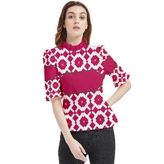 Pattern 30 Frill Neck Blouse