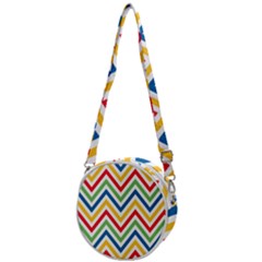 Pattern 33 Crossbody Circle Bag by GardenOfOphir