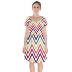 Pattern 35 Short Sleeve Bardot Dress by GardenOfOphir