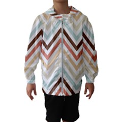 Pattern 38 Kids  Hooded Windbreaker