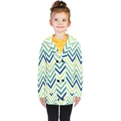 Pattern 37 Kids  Double Breasted Button Coat