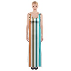Pattern 42 Thigh Split Maxi Dress by GardenOfOphir