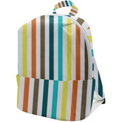 Pattern 42 Zip Up Backpack by GardenOfOphir