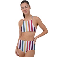 Pattern 45 High Waist Tankini Set by GardenOfOphir