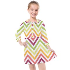 Pattern 40 Kids  Quarter Sleeve Shirt Dress by GardenOfOphir