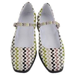 Pattern 51 Women s Mary Jane Shoes by GardenOfOphir