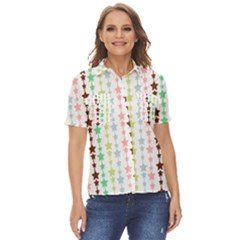 Pattern 50 Women s Short Sleeve Double Pocket Shirt
