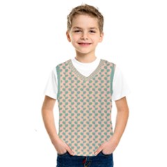 Pattern 53 Kids  Basketball Tank Top by GardenOfOphir