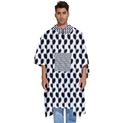 Pattern 54 Men s Hooded Rain Ponchos by GardenOfOphir