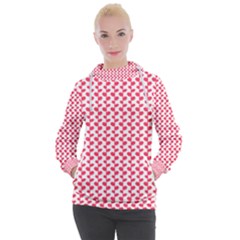 Pattern 55 Women s Hooded Pullover by GardenOfOphir