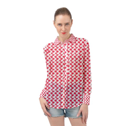 Pattern 55 Long Sleeve Chiffon Shirt by GardenOfOphir