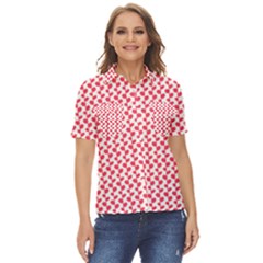 Pattern 55 Women s Short Sleeve Double Pocket Shirt