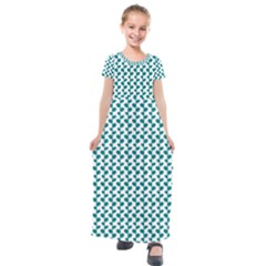 Pattern 56 Kids  Short Sleeve Maxi Dress by GardenOfOphir