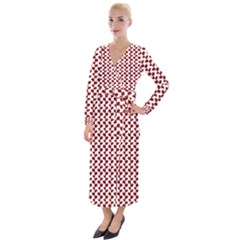 Pattern 57 Velvet Maxi Wrap Dress by GardenOfOphir