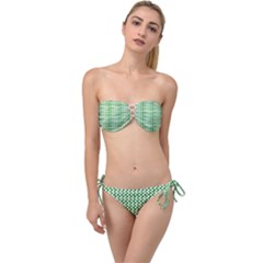 Pattern 58 Twist Bandeau Bikini Set by GardenOfOphir