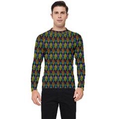 Pattern 61 Men s Long Sleeve Rash Guard by GardenOfOphir