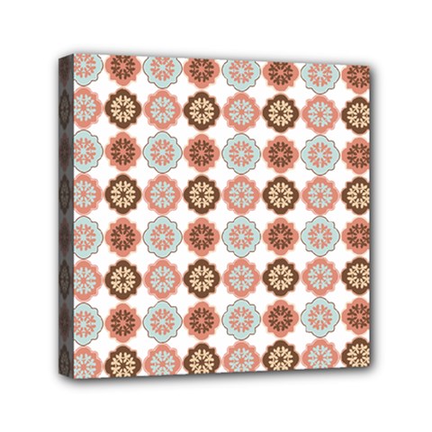 Trendy Pattern Mini Canvas 6  X 6  (stretched) by GardenOfOphir