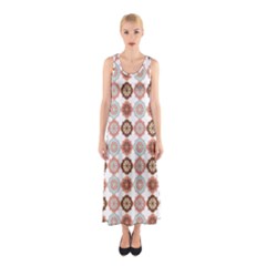 Trendy Pattern Sleeveless Maxi Dress by GardenOfOphir