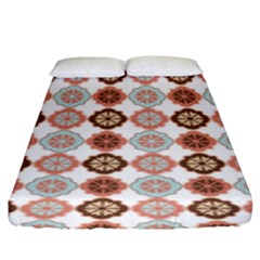 Trendy Pattern Fitted Sheet (King Size)