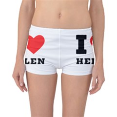 I Love Helen Reversible Boyleg Bikini Bottoms by ilovewhateva