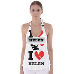 I Love Helen Babydoll Tankini Top by ilovewhateva