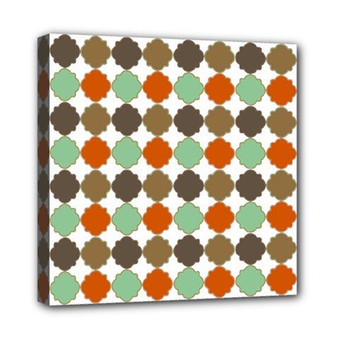 Stylish Pattern Mini Canvas 8  x 8  (Stretched)