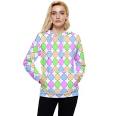 Quatrefoil Ii Women s Lightweight Drawstring Hoodie by GardenOfOphir