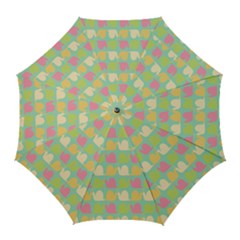 Slugs Pattern Golf Umbrellas by GardenOfOphir