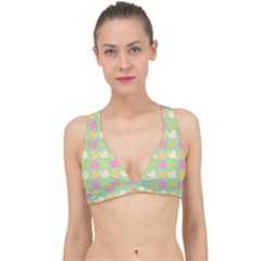 Slugs Pattern Classic Banded Bikini Top by GardenOfOphir