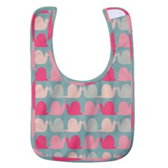 Colorful Slugs Baby Bib