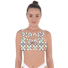 Quatrefoil Bandaged Up Bikini Top by GardenOfOphir