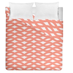 Lattice Iv Duvet Cover Double Side (Queen Size)