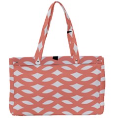 Lattice Iv Canvas Work Bag