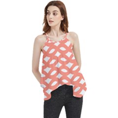 Lattice Iv Flowy Camisole Tank Top