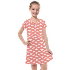 Lattice Iv Kids  Cross Web Dress