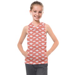 Lattice Iv Kids  Sleeveless Hoodie