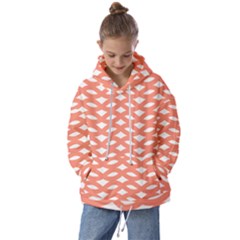 Lattice Iv Kids  Oversized Hoodie