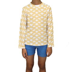 Lattice Ii Kids  Long Sleeve Swimwear