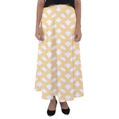 Lattice Ii Flared Maxi Skirt by GardenOfOphir