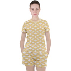 Lattice Ii Women s Tee and Shorts Set