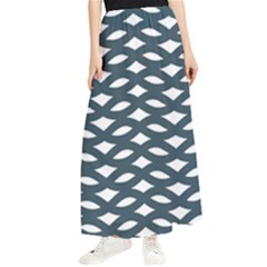 Lattice Pattern Maxi Chiffon Skirt by GardenOfOphir